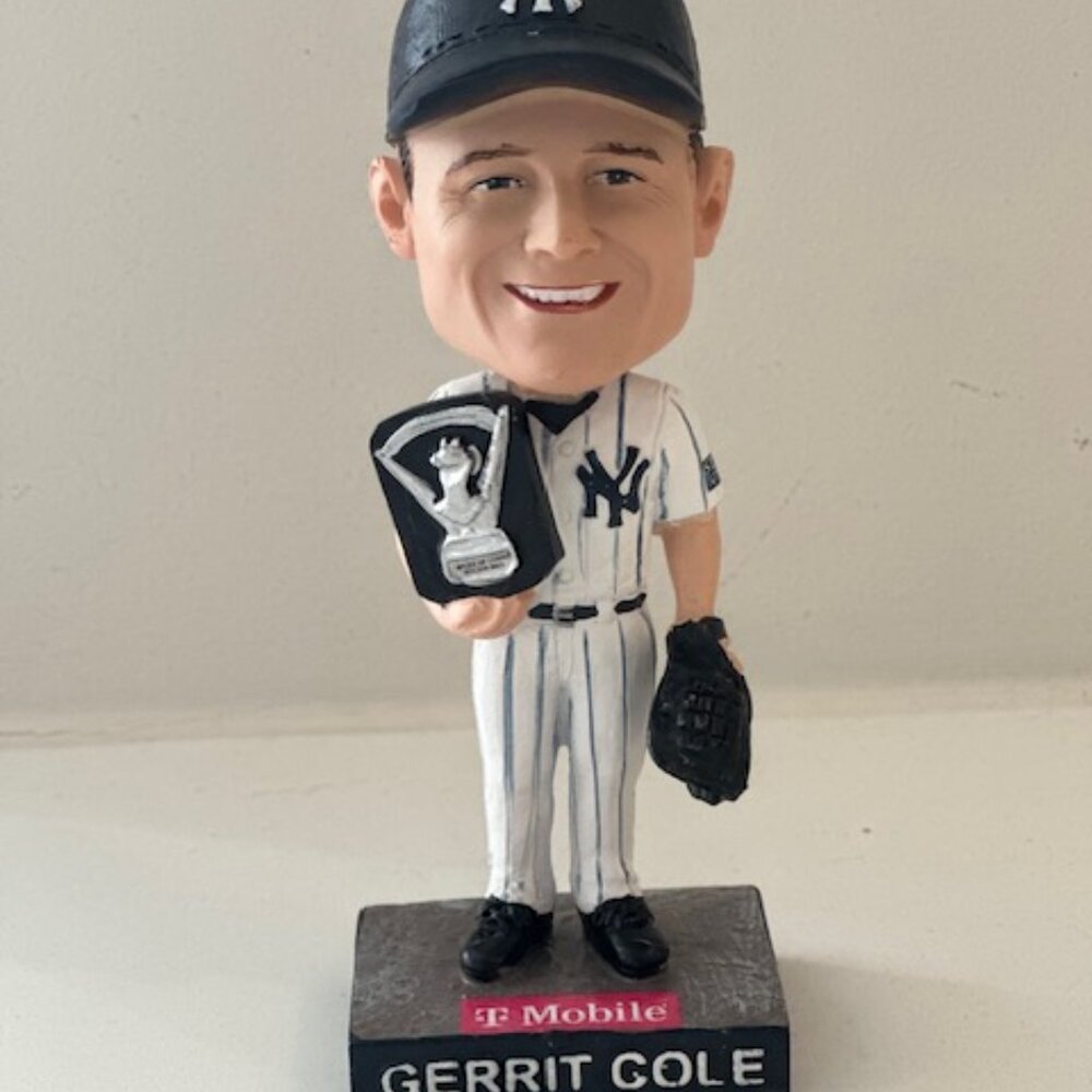 Gerrit Cole Cy YoungAward Bobblehead Collectible